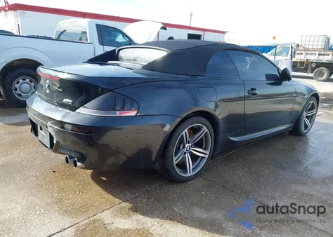 2007 BMW M6 из США, поврежденный, VIN WBSEK93587CS32620